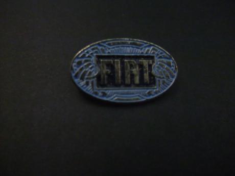 Fiat ( automerk) ovaal logo blauw